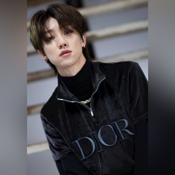 VELVET ZIPPERED DIOR TOP - Picture 2 of 3